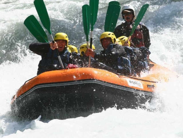  Rafting cerca de Courchevel 